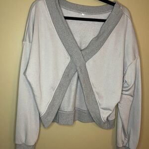 Pink Laura Reversible Sweatshirt Charcoal Women’s Small